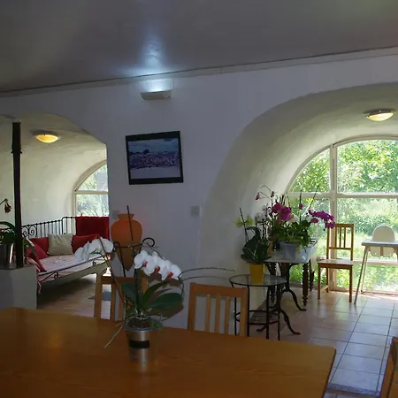 D'hotes La Grange Au Negre فندق مبيت وإفطار Alba-la-Romaine